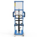 Ver imagem 7 de Empilhadeira Manual Pm 516 Capacidade de 500 Kilo e Elevação de 1.600mm - 0201122 - Paletrans