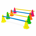 Ver imagem 1 de Kit Barreira Agilidade Athletic 8 Cones + 4 Barras