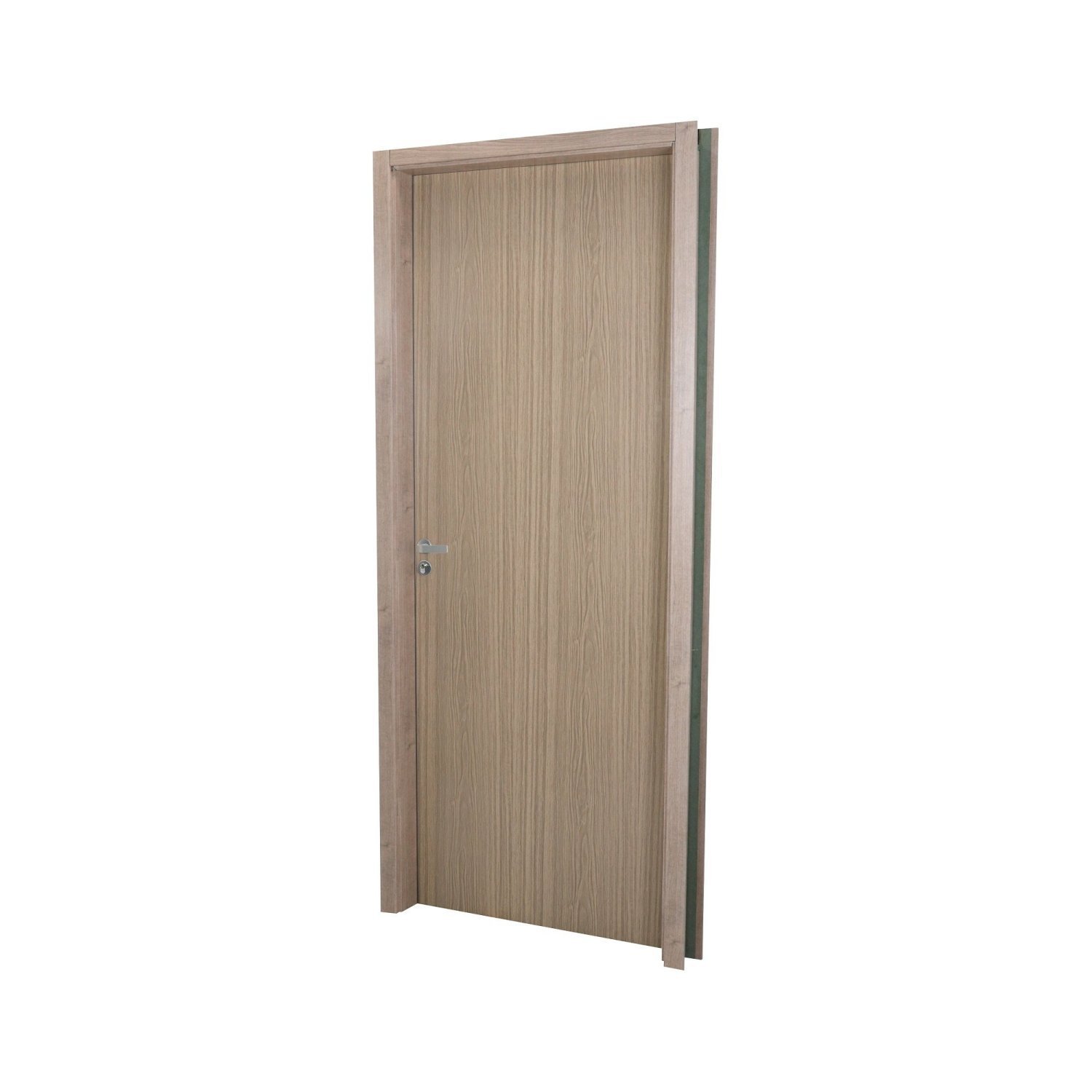 Kit Porta de Madeira Lisa 215x74cm com Batente de MDF Ultra 7cm Melamínico MGM - 2