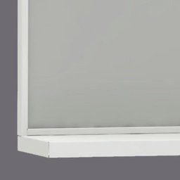 Conjunto Para Banheiro Aço Gabinete com Espelho Açai 60 Cozimax Branco - 7