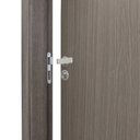 Ver imagem 4 de Kit Porta de Madeira Lisa 215x74cm com Batente de MDF Ultra 7cm Melamínico MGM Abertura Esquerda Mar