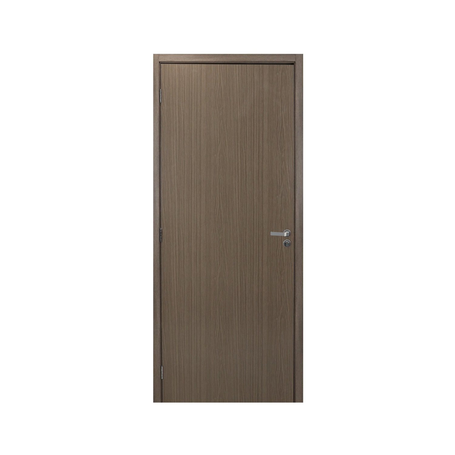 Kit Porta de Madeira Lisa 215x74cm com Batente de MDF Ultra 7cm Melamínico MGM - 3