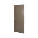 Ver imagem 2 de Kit Porta de Madeira Lisa 212x65cm com Batente de Alumínio 3,6cm Ecomadeiral MGM Abertura Direita Marrom/Carvalho Quebec