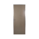 Ver imagem 1 de Kit Porta de Madeira Lisa 212x85cm com Batente de Alumínio 3,6cm Ecomadeiral MGM Abertura Direita Marrom/Carvalho Quebec