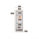 Ver imagem 5 de Modulado Casal Completo 6 Portas 8 Gavetas - Linea-branco - Móveis Novo Horizonte