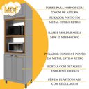 Ver mais imagens de Cozinha Compacta Bariloche 12 Portas 2 Gavetas com Tampo 100% MDF Titânio Fosco - Indékes