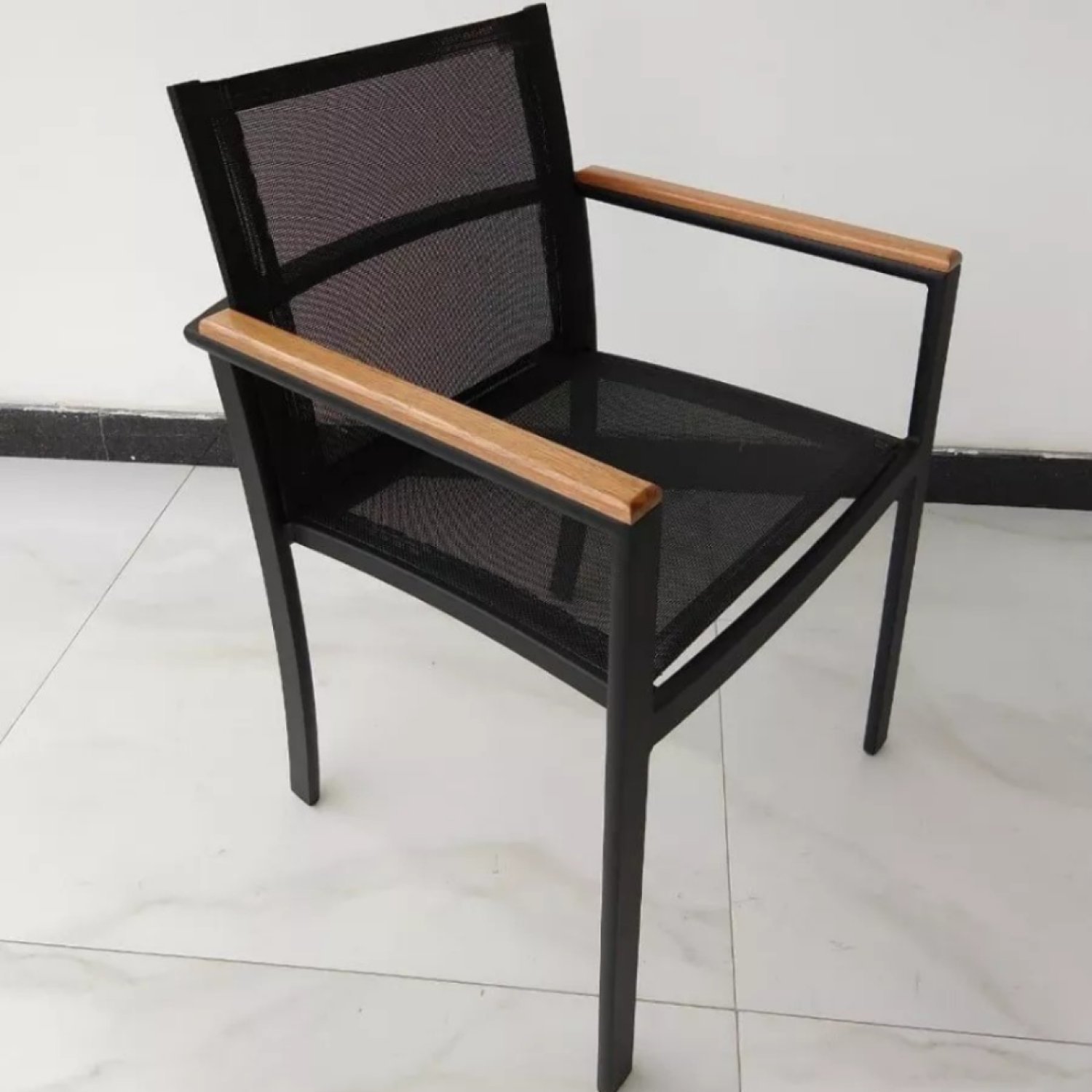 Cadeira de Alumínio e Tela Sling Perpétua Voratto Móveis - 3