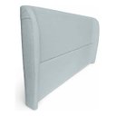 Ver imagem 2 de Cabeceira Liz Estofada Moderna Luxo para Cama Box Queen 1,60 Cinza