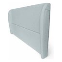 Ver imagem 4 de Cabeceira Liz Estofada Moderna Luxo para Cama Box Queen 1,60 Cinza
