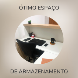 Balcão de Atendimento para Escritório/Recepção em L - Elegante e Funcional 147,7x147,7cm - 18