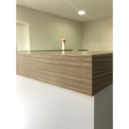 Balcão de Atendimento para Escritório/Recepção em L - Elegante e Funcional 147,7x147,7cm - 12