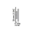 Ver imagem 2 de Versaled 7cm Poliestireno Liso Santa Luzia - 2,4 Metros