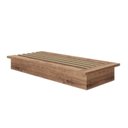 Ver imagem 2 de Cama Solteiro 8284 Oriental Marrom/Solanum