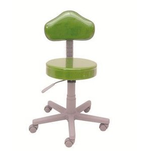 Mocho para Exames Base Inferior com 05 Rodízios Encosto no Formato de Coração - Medpej