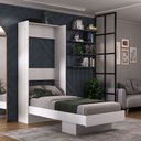 Ver imagem 1 de Cama Articulada Solteiro com Estante 8300 Branco