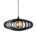 Ver imagem 1 de Luminária Teto Lustre Pendente Balcão Cozinha Sala Egito:Preto