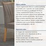 Kit com 4 Cadeiras para Sala de Jantar Apogeu - 9