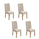 Ver imagem 2 de Kit com 4 Cadeiras para Sala de Jantar Apogeu