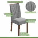 Ver imagem 6 de Conjunto 4 Cadeiras Estofadas Apogeu Móveis Lopas