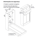 Ver imagem 7 de Cama Articulada Solteiro com Estante 2 Gavetas 4 Prateleiras Branco