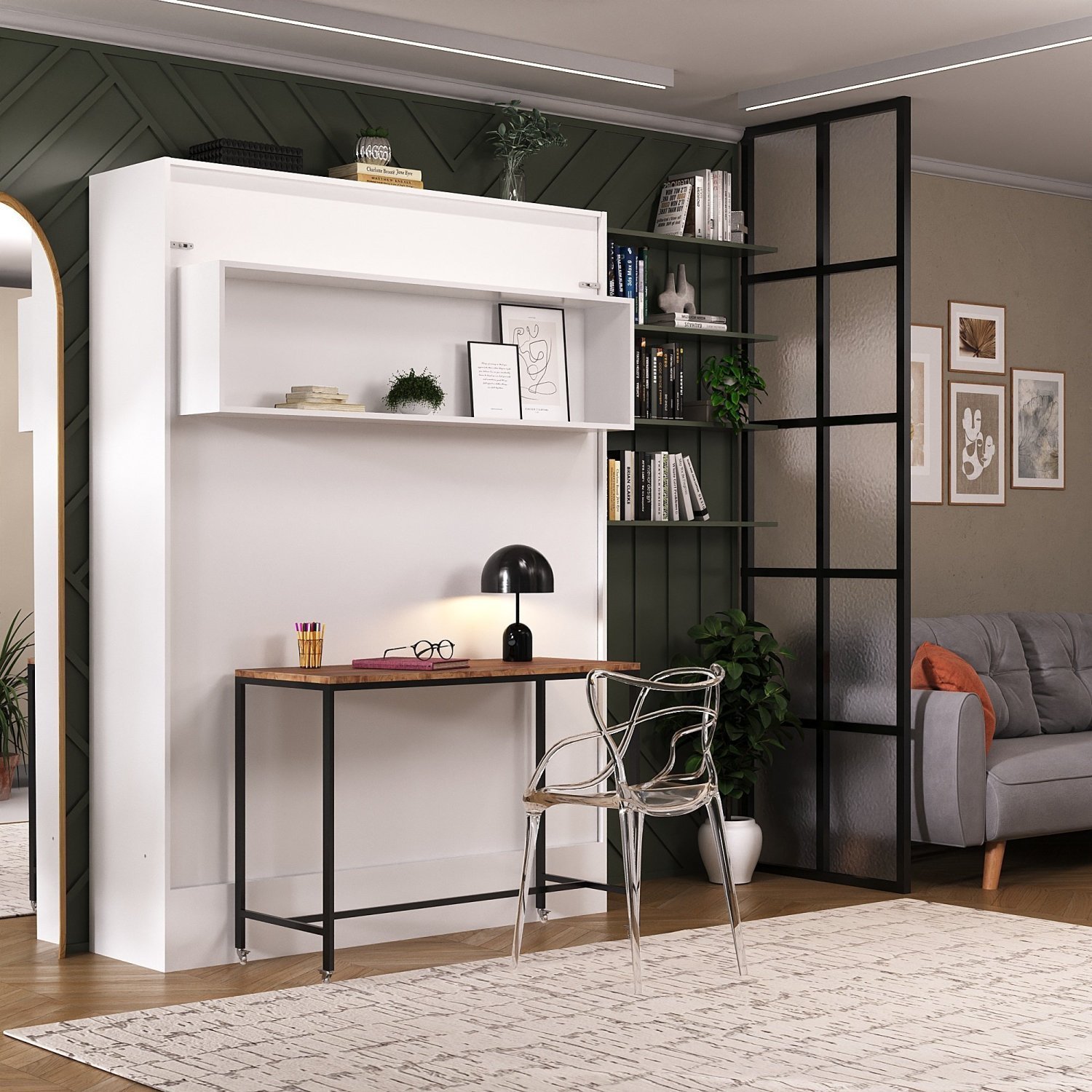 Cama Articulada Casal com Estante  - 4