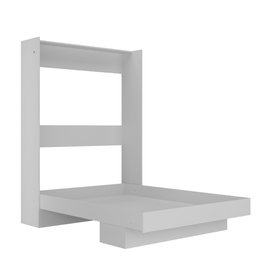 Cama Articulada Casal com Estante Branco - 5 Cama Articulada Casal com Estante Branco - 5