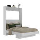 Ver imagem 2 de Cama Articulada Casal com Estante Branco