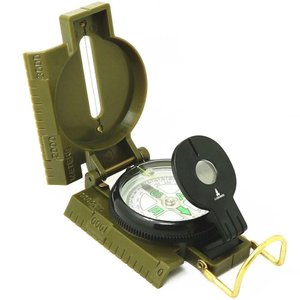 Bússola Profissional Lorben Estilo Militar Compacta Camping Caça Trilha