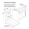 Cama Articulada Casal com Estante 4 Gavetas 8 Prateleira  - 7