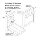 Ver imagem 7 de Cama Articulada Casal com Estante 4 Gavetas 8 Prateleira Branco