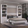 Cama Articulada Casal com Estante 4 Gavetas 8 Prateleira  - 1