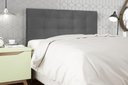 Ver imagem 4 de Cabeceira Cama Box Casal 140cm - Cinza Suede