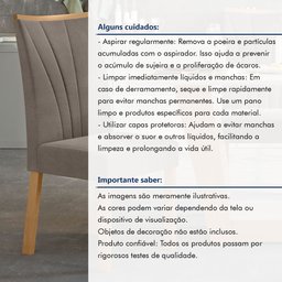 Conjunto 6 Cadeiras Estofadas Apogeu - 10