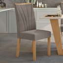 Ver imagem 3 de Kit com 6 Cadeiras para Sala de Jantar Estofadas Apogeu
