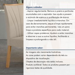 Conjunto 6 Cadeiras Estofadas Apogeu - 9