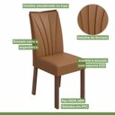 Ver imagem 6 de Conjunto 6 Cadeiras Estofadas Apogeu Móveis Lopas