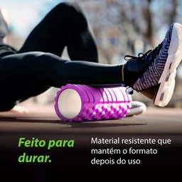 Rolo Massagem Miofascial para Yoga Crossfit Liberação Tensão e Flexibilidade Treino Academia Exercíc - 4