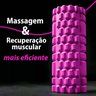 Rolo Massagem Miofascial para Yoga Crossfit Liberação Tensão e Flexibilidade Treino Academia Exercíc - 3