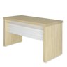 Mesa para Escritório 1,35m Tamburato Robusta e Elegante - 3