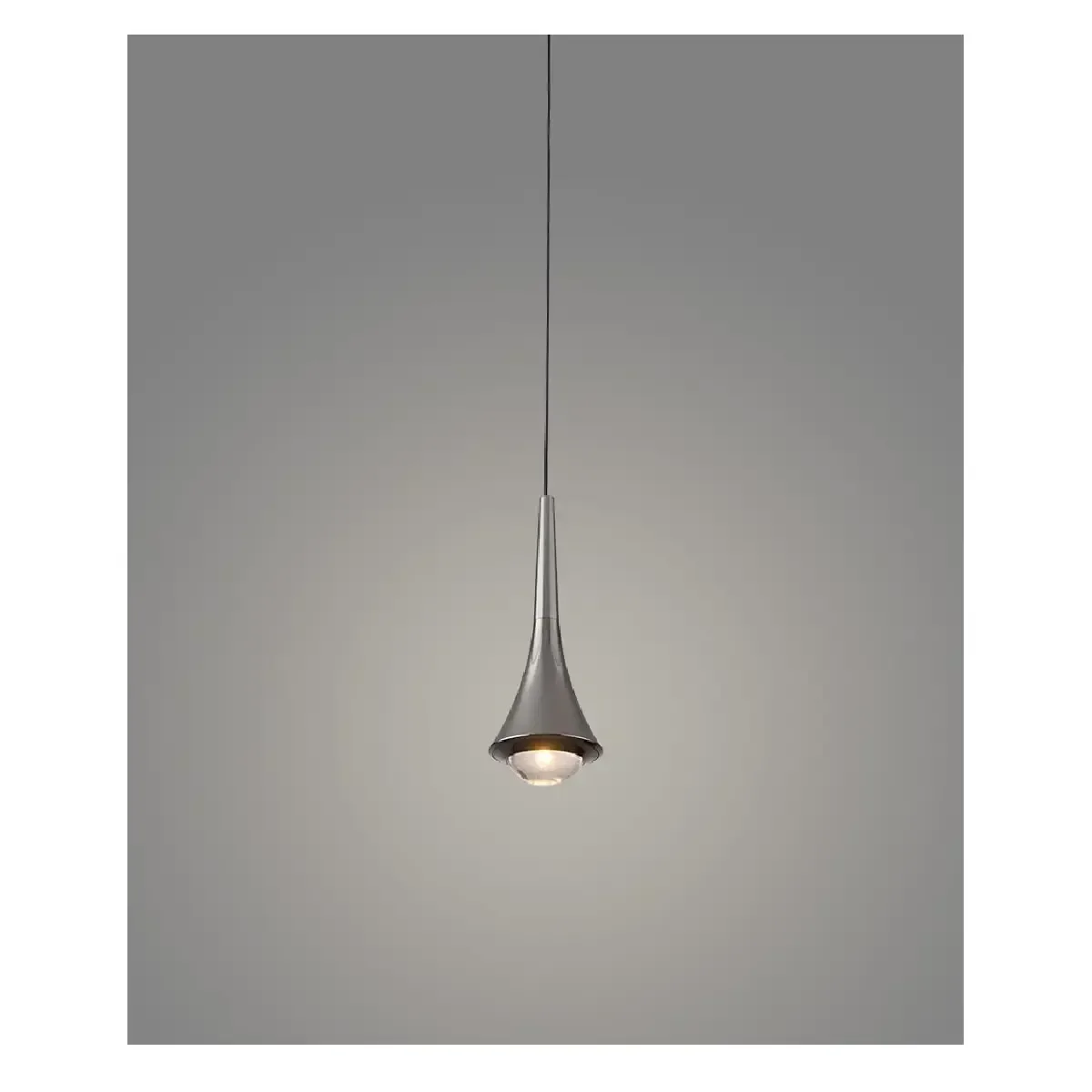 Luminaria Pendente Etna Led 5w Fume Opus Led - 2