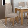Kit com 4 Cadeiras para Sala de Jantar Estofadas Astrid - 10