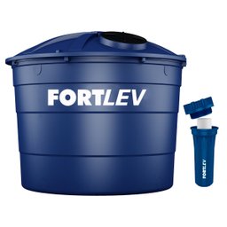 Caixa D'água Polietileno 10.000l Fortlev + Filtro para Caixa D'água - 1