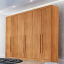 Ver imagem 2 de Guarda Roupa Casal Maya 100 Mdf 6 Portas e 6 Gavetas - Rufato