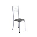 Ver imagem 5 de Conjunto de Mesa Tubular 70x70cm Tampo em Vidro com 4 Cadeiras Dany 