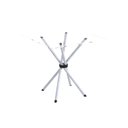 Ver imagem 4 de Conjunto de Mesa Tubular 70x70cm Tampo em Vidro com 4 Cadeiras Dany 