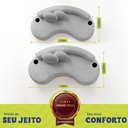 Ver imagem 4 de Conjunto de Sofá 3 e 2 Lugares Veda Xpand Tech Tecido Bouclê Cinza Claro Cama Inbox