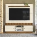 Ver imagem 1 de Estante Painel Home para Tv 70" Florianópolis Off White/amêndoa- Mabe Magazine