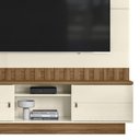 Ver imagem 3 de Estante Painel Home para Tv 70" Florianópolis Off White/amêndoa- Mabe Magazine