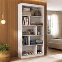 Ver imagem 1 de Estante para Quarto Artemis Espresso Móveis Branco