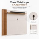 Ver imagem 6 de Painel Arkansas Freijó Off White para TV até 65 Polegadas